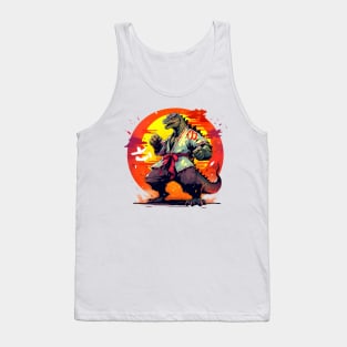 karate dino Tank Top